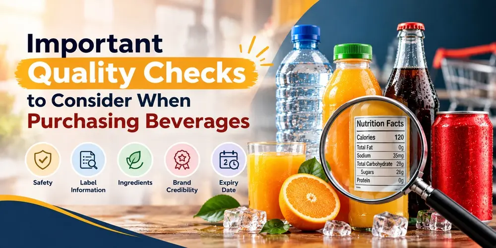 Important Quality Checks to Consider When Purchasing Beverages