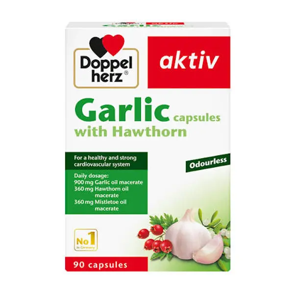 Doppelherz garlic with mistletoe hawthorn